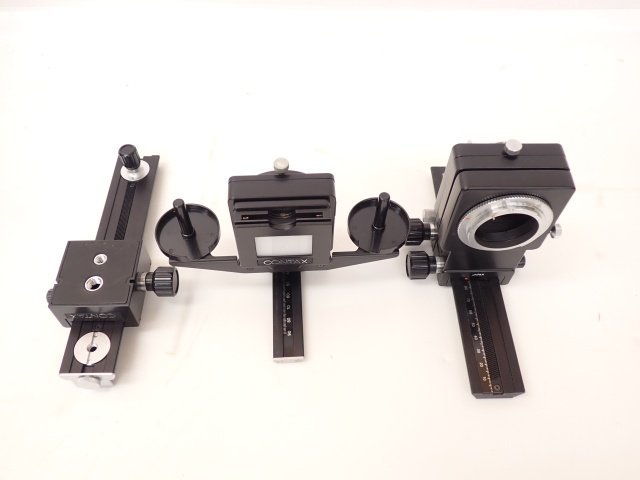 CONTAX コンタックス FOCUSING RAIL+AUTO EXTENSION BELLOWS+SLIDE