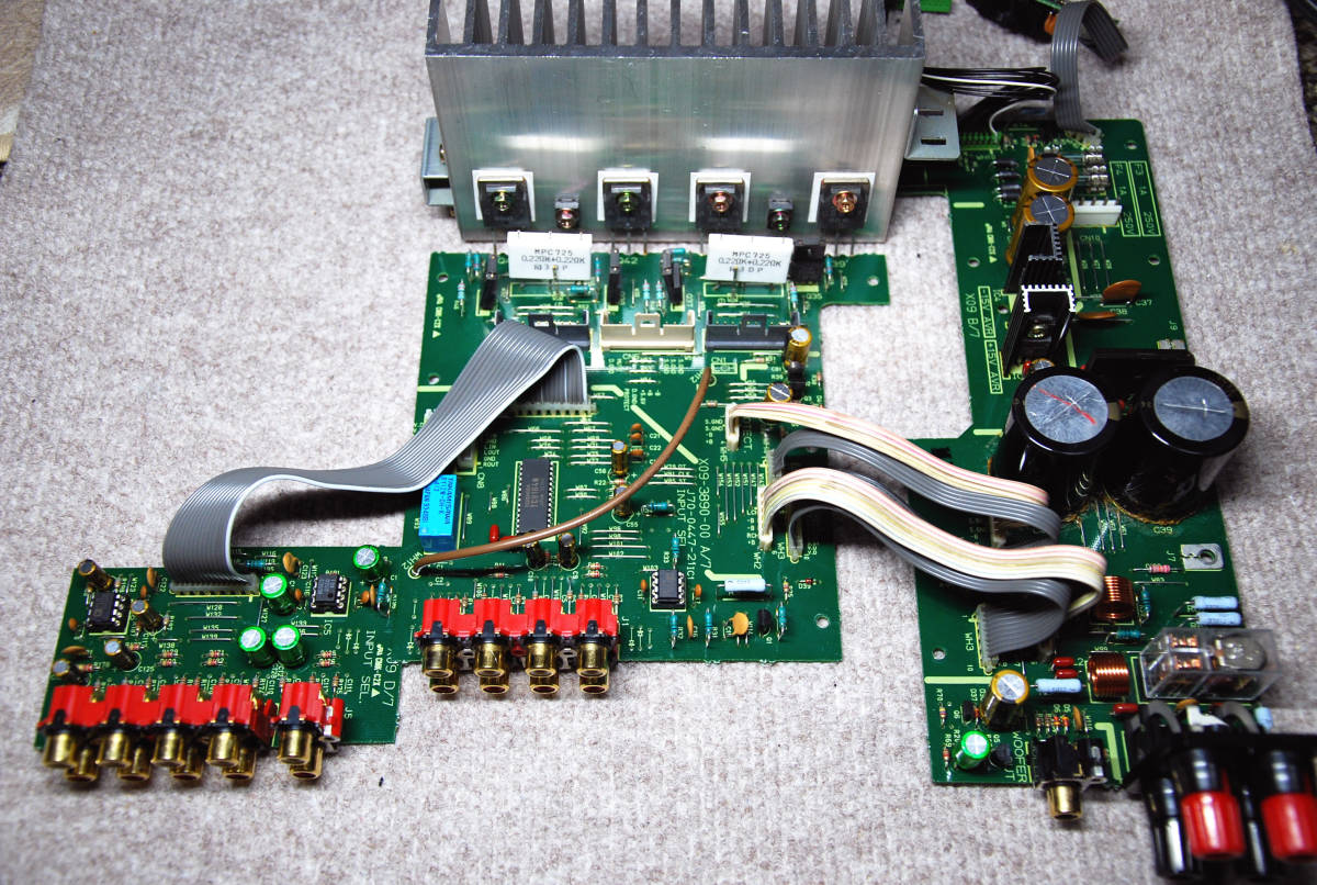 高音質プリメインアンプ KENWOOD A-1001 部品交換（オペアンプ