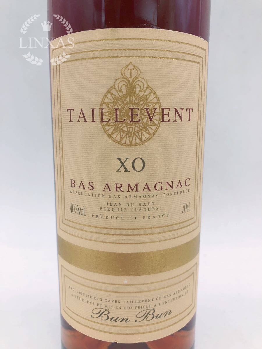 TAILLEVENT タイユヴァン ブランデー XO BUN BAS ARMAGNAC