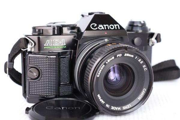 人気SALE，SALE ☆実用美品☆CANON キヤノン AE-1 PROGRAM + FD 28mm
