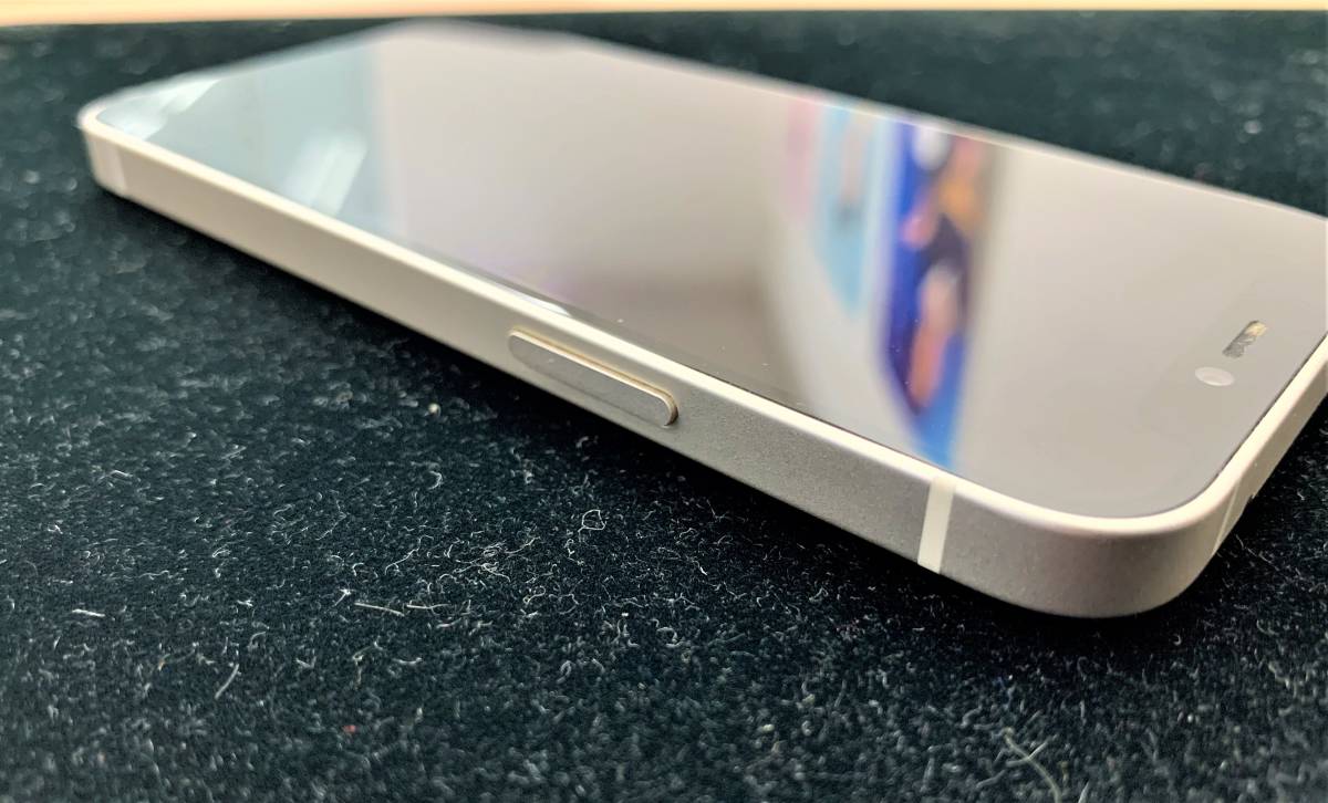 Apple iPhone 12 mini 128GB ホワイト Sim フリー バッテリー=85% 〇