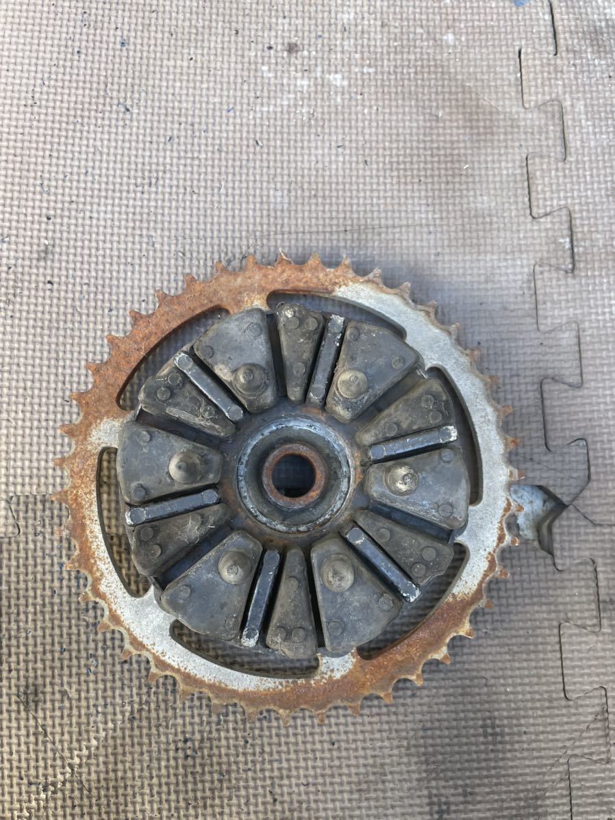 希少　ヤマハ　純正　TZR250 3MA ハブダンパー リアスプロケ　当時物