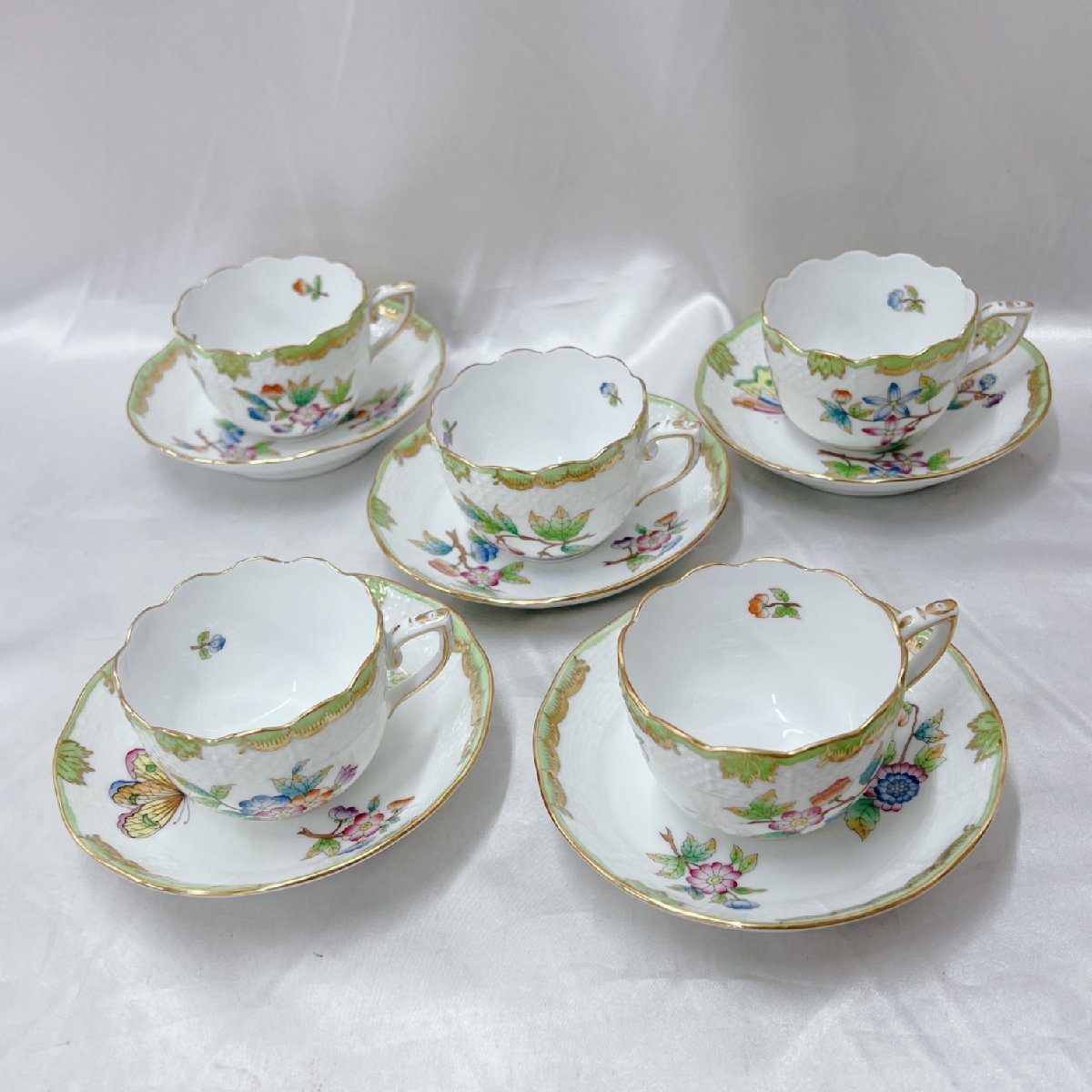 ヘレンド Herend インドの華 多彩色 (ヘレンド) - USED カップ&amp 