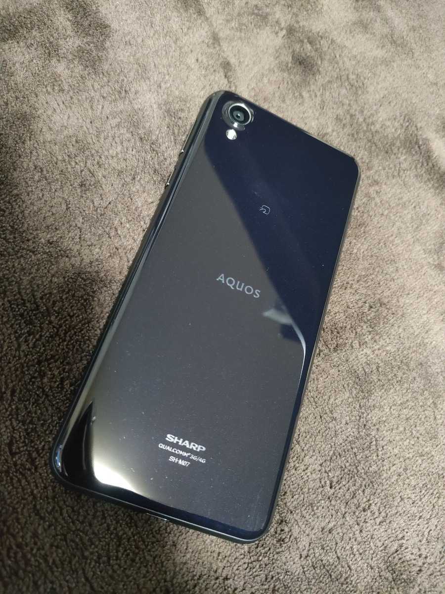SIMフリー AQUOS sense plus SH-M07 ブラック 【公式通販】