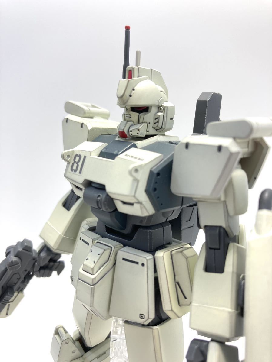 HGUC ガンダムEz8 & 装甲ホバートラック 全塗装済み完成品 HGUC 全塗装