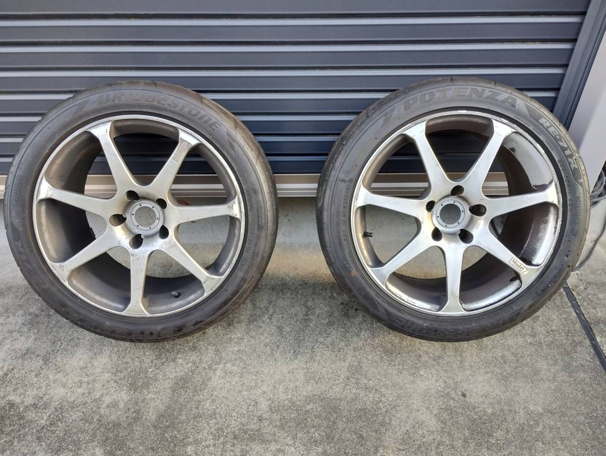 AVS YOKOHAMA | 17インチ - MODEL7 +38 MODEL ADVAN JDM ヨコハマ T7 0 model7 モデル MODEL7の価格比較