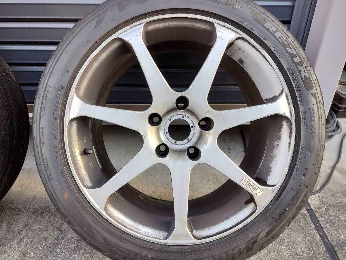 AVS YOKOHAMA | 17インチ - MODEL7 +38 MODEL ADVAN JDM ヨコハマ T7 0 model7 モデル MODEL7の価格比較