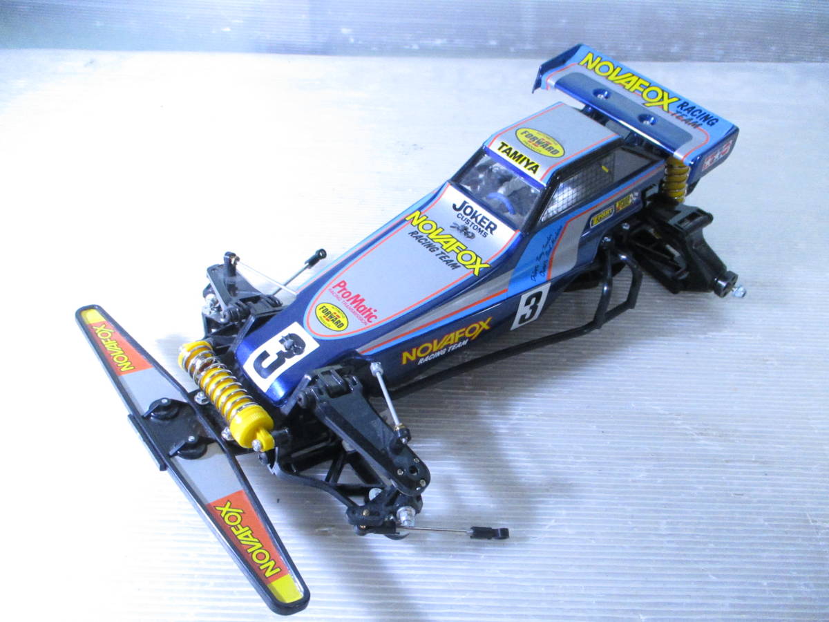 送100】1円～ タミヤ 電動RC2WDレーシングバギー 1/10 NOVAFOX ノバ