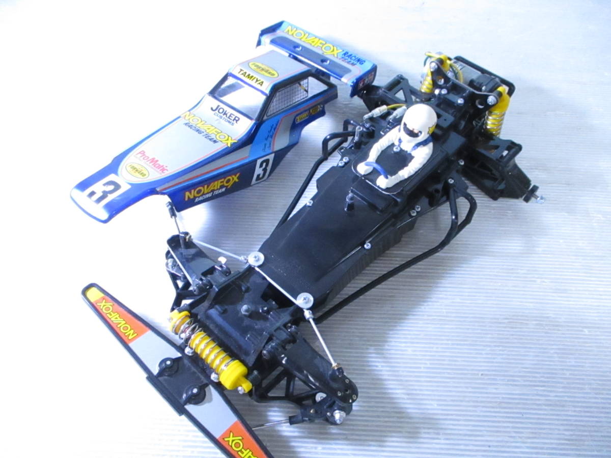 送100】1円～ タミヤ 電動RC2WDレーシングバギー 1/10 NOVAFOX ノバ