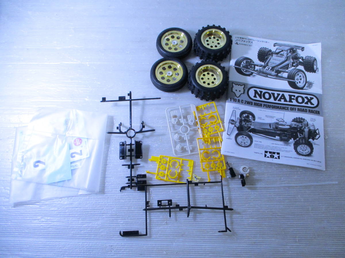 送100】1円～ タミヤ 電動RC2WDレーシングバギー 1/10 NOVAFOX ノバ