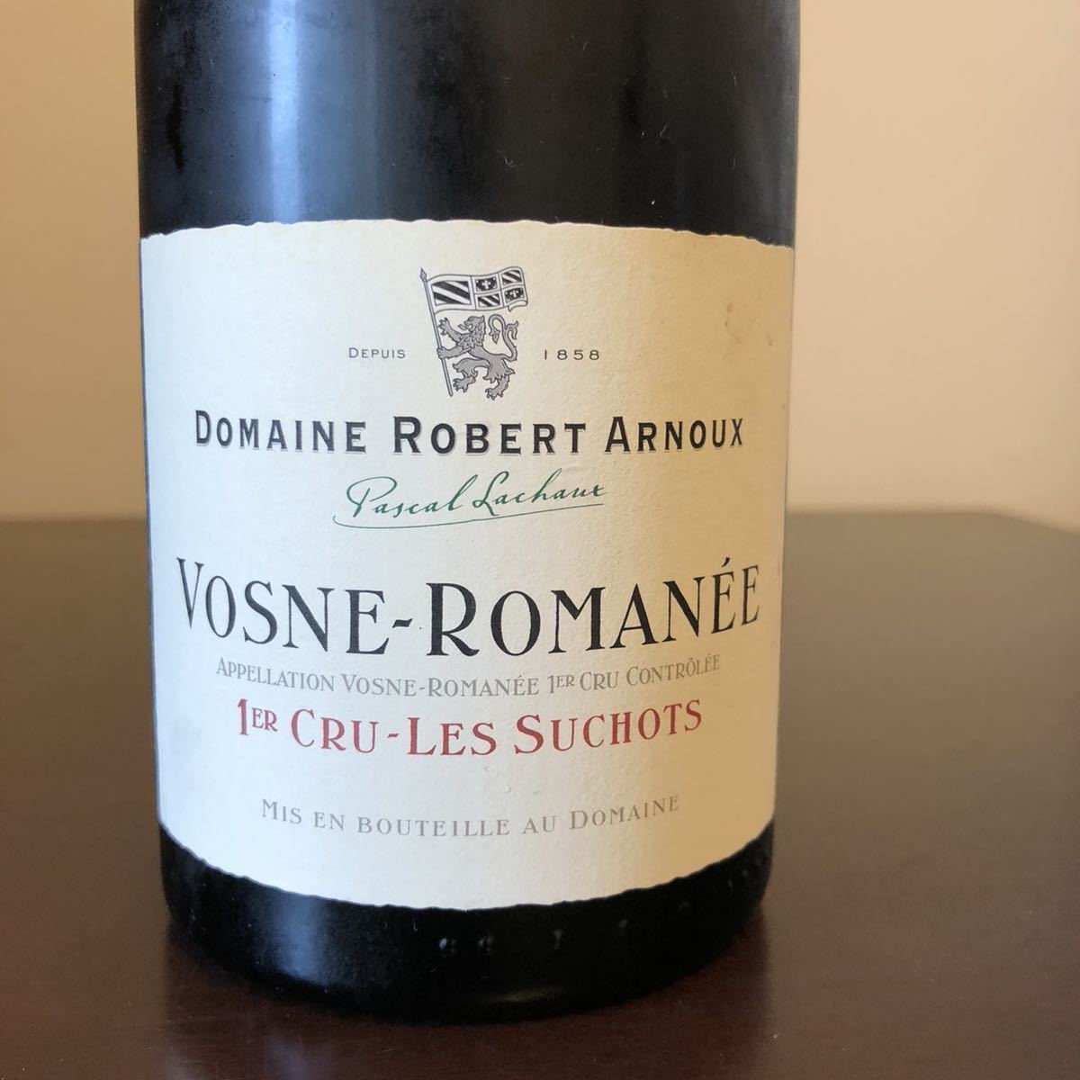 ロベール・アルヌー ヴォーヌ・ロマネ・1er レ・スショ 2007 Domaine Robert Arnoux Vosne Romanee 1er Cru Les Suchots アルヌーラショー_1