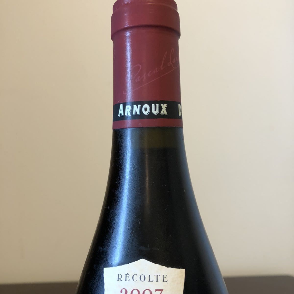 ロベール・アルヌー ヴォーヌ・ロマネ・1er レ・スショ 2007 Domaine Robert Arnoux Vosne Romanee 1er Cru Les Suchots アルヌーラショー_3
