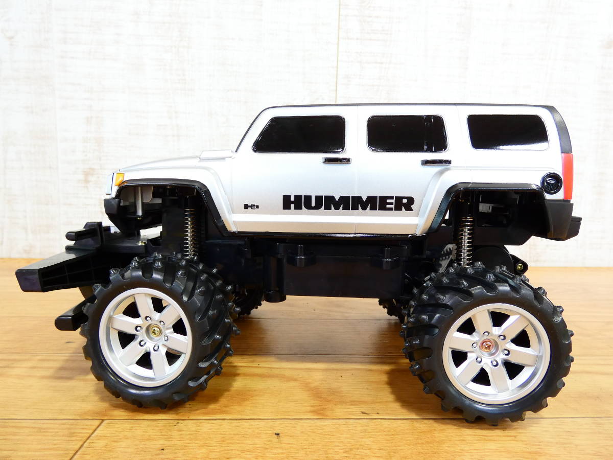 CCP ラジコンカー G-DRIVE Jr. ハマーH3 シルバー 1/16スケール/全長約 