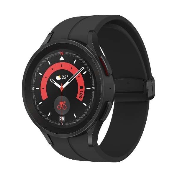 新品・送料無料・おまけ付】SAMSUNG Galaxy Watch5 Pro SM-R920NZKATGY 