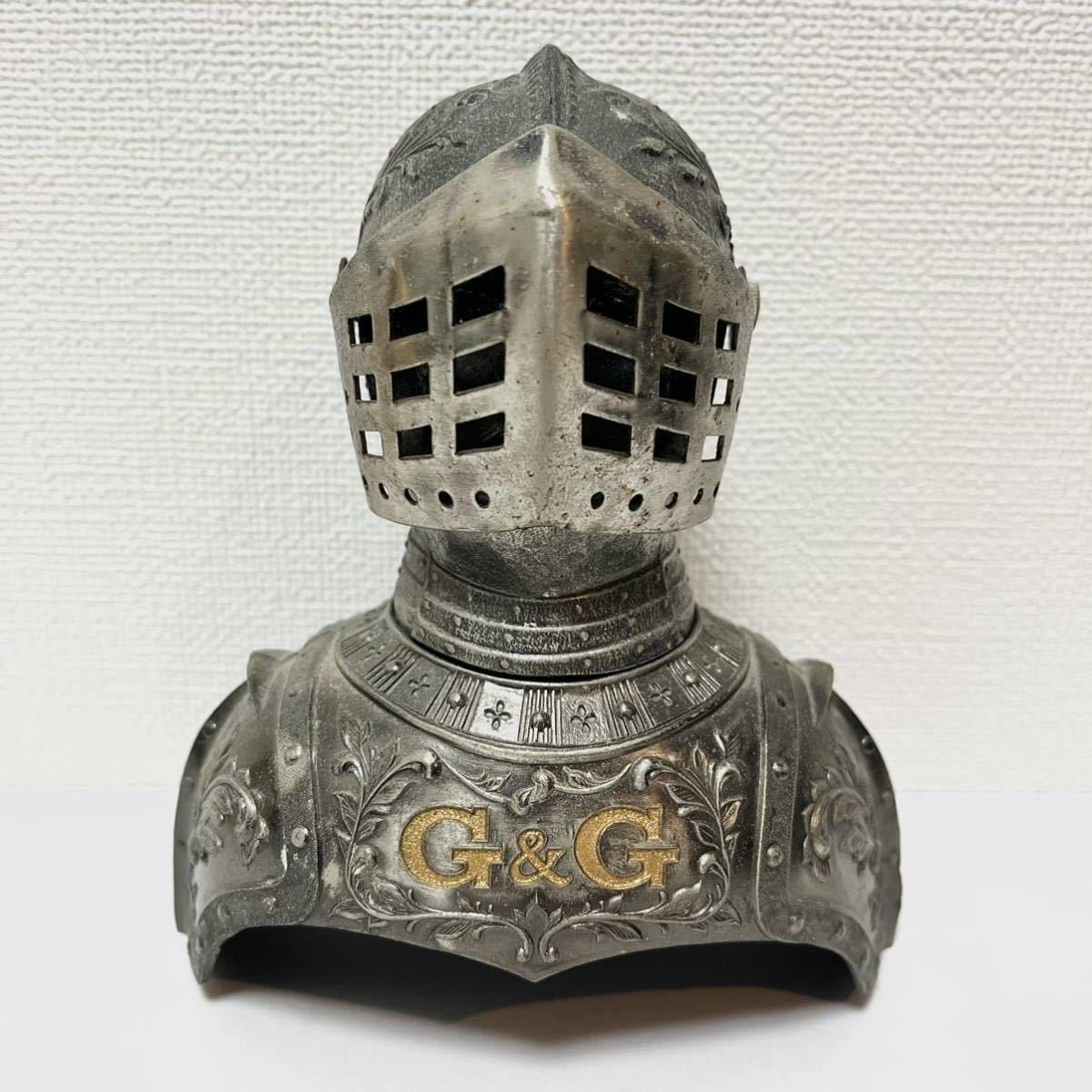 ニッカ G&G 鎧 甲冑 NIKKA ボトル 兜 ウイスキー 金属製 ボトル