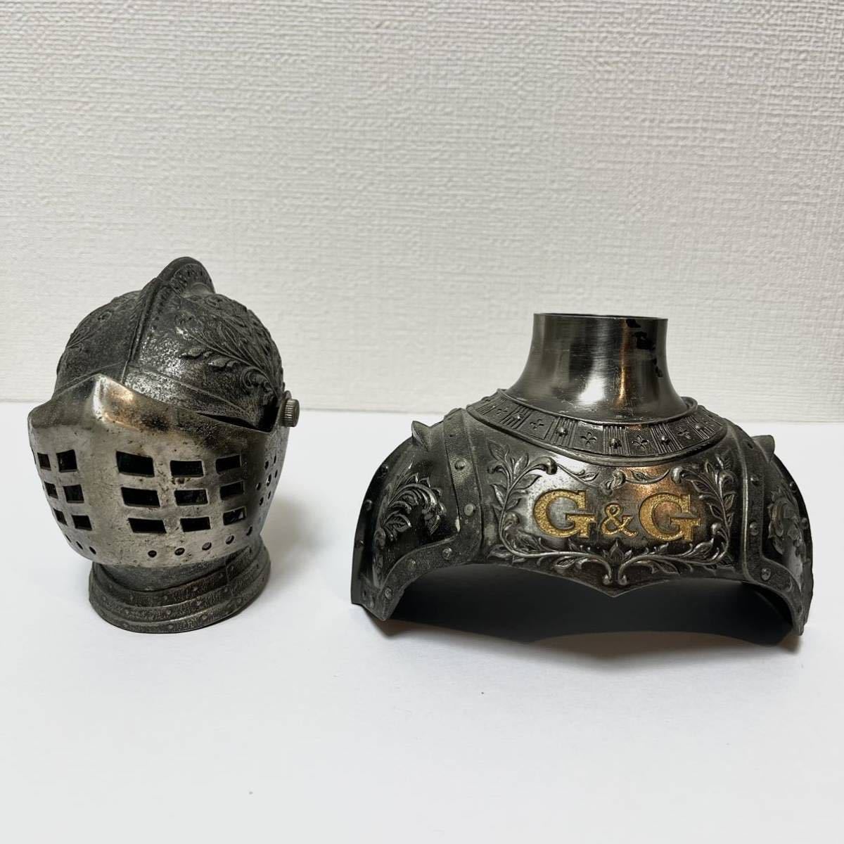 ニッカ G&G 鎧 甲冑 NIKKA ボトル 兜 ウイスキー 金属製 ボトル