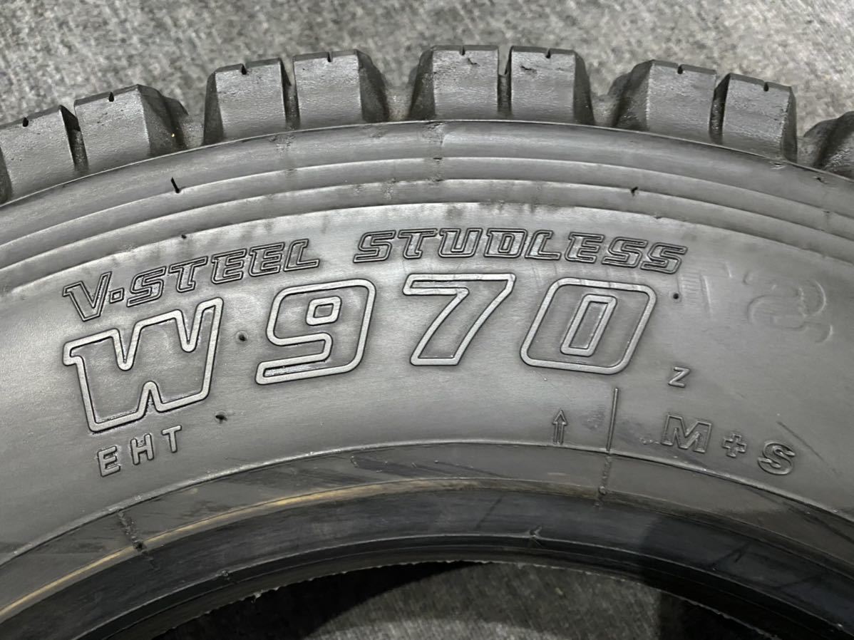 2021年製造！バリ溝！215/70R17.5 123/121J！高級ブリヂストンW970！6本セットスタッドレスタイヤ エルフ キャンター デュトロ ダイナ 123&frasl;121J 価格｜215&frasl;70R17.5 タテ M800 R173 オークション比較
