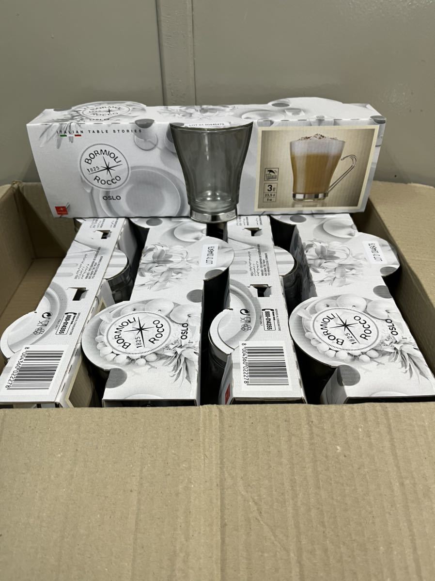 人気定番，豊富な bormioli Rocco 3個&times;5箱 15個セット ボルミオリ ロッコ 耐熱 エスプレッソ カフェ ギフト グラス コップ イタリア製(その他)｜売買されたオークション情報、yahooの商品情報をアーカイブ公開 - その他