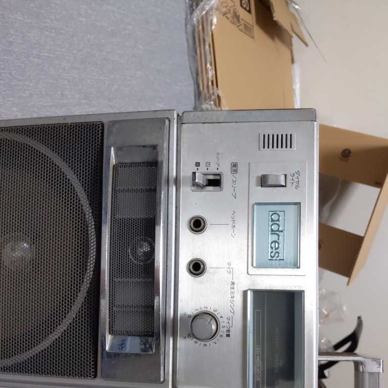 tyoh 0059-1 325 希少 TOSHIBA ラジカセRT-S90 BOMBEAT 大型 ステレオラジオカセットレコーダー ADRES FM/AM カセット 通電動作確認済