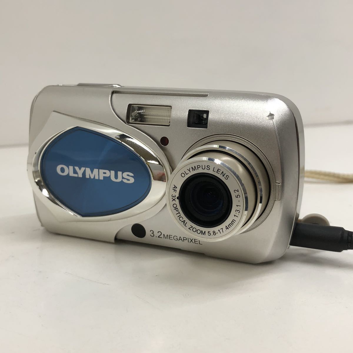 2244【ジャンク】 OLYMPUS μ-10 DIGITAL シルバー オリンパス CAMEDIA