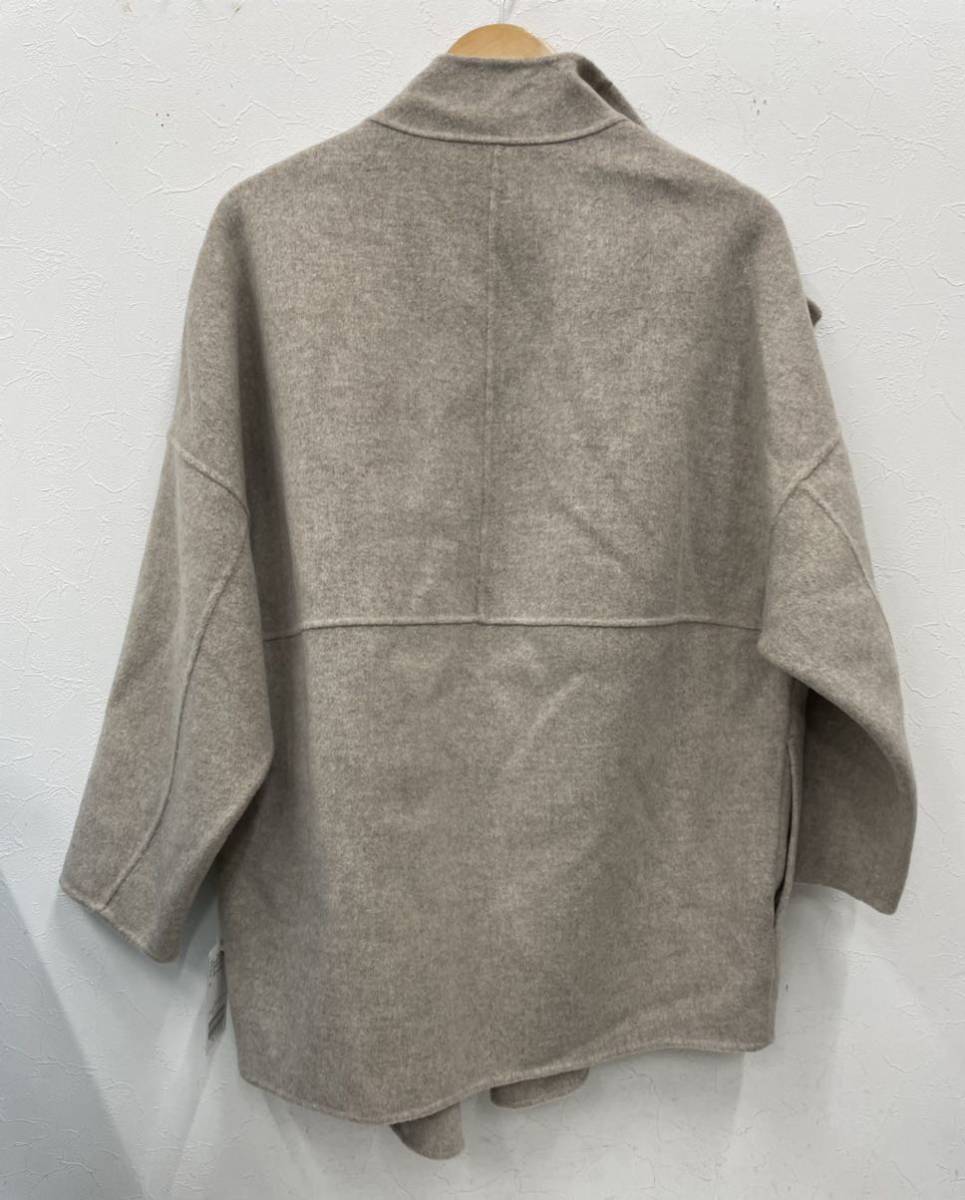 Plage プラージュ ハミルトンミドルコート ウール 36 ベージュ 20AW 20