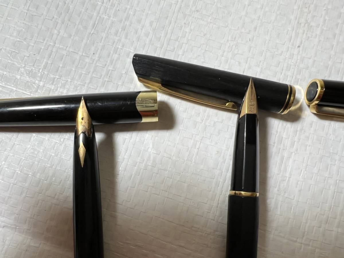 安い,低価 ⑫ パーカー セーラー プラチナ パイロット 他 万年筆 色々大量セット 13本 18K 14K 刻印有 楽55