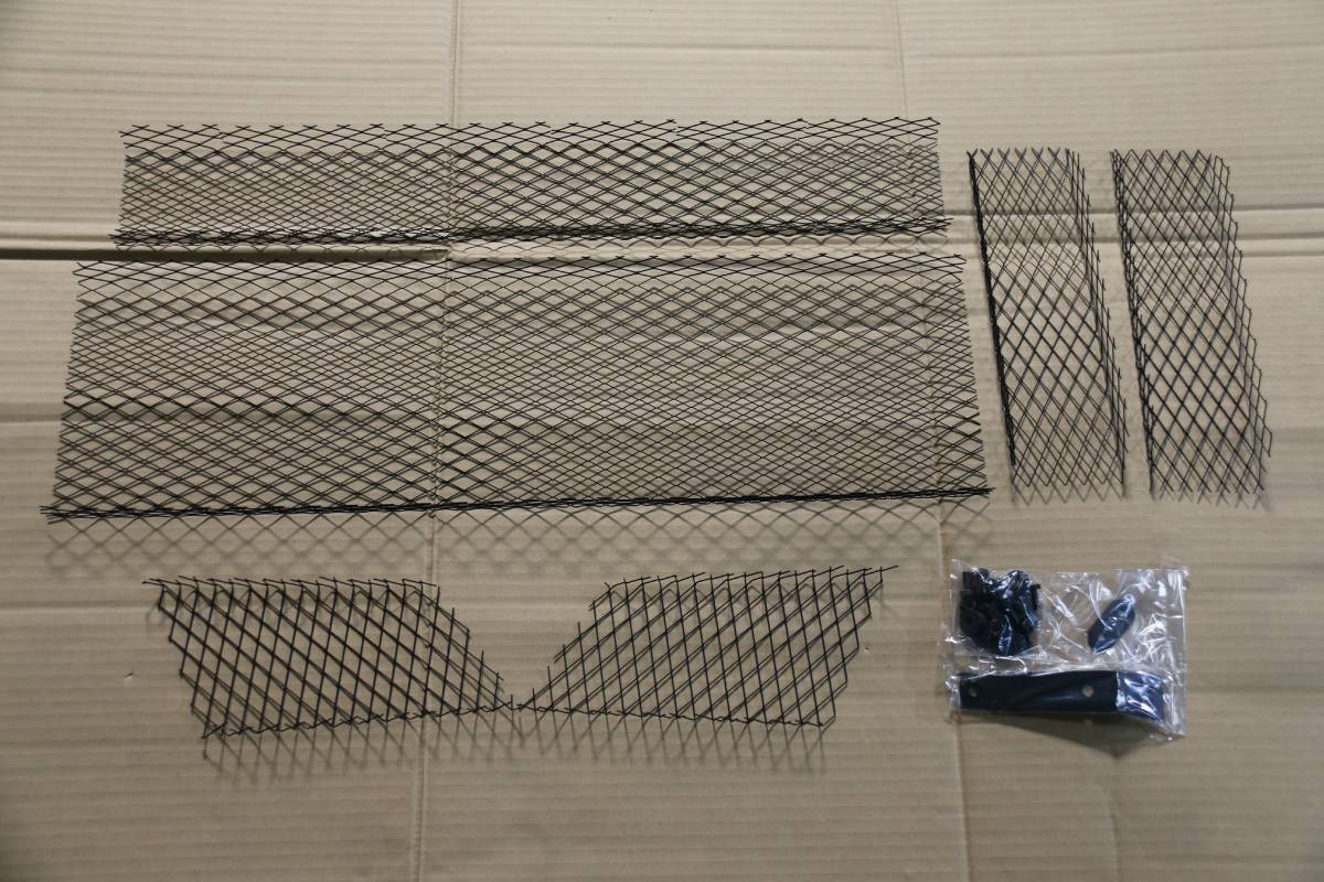 nismo BNR34 Z-Tuneバンパー用 フィッティングキット＆付属ネット  