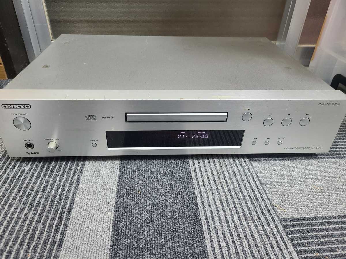 ONKYO オンキョー CDプレーヤー C-7030 オーディオ機器