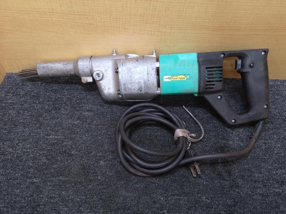 013♪おすすめ商品♪長谷川鉄工所 電動式多針タガネ　パワーファイター NPF-95 パワーファイター 長谷川鉄工所 電動式多針タガネ NPF-95川口 電動タガネ ☆未使用品☆HASEGAWA