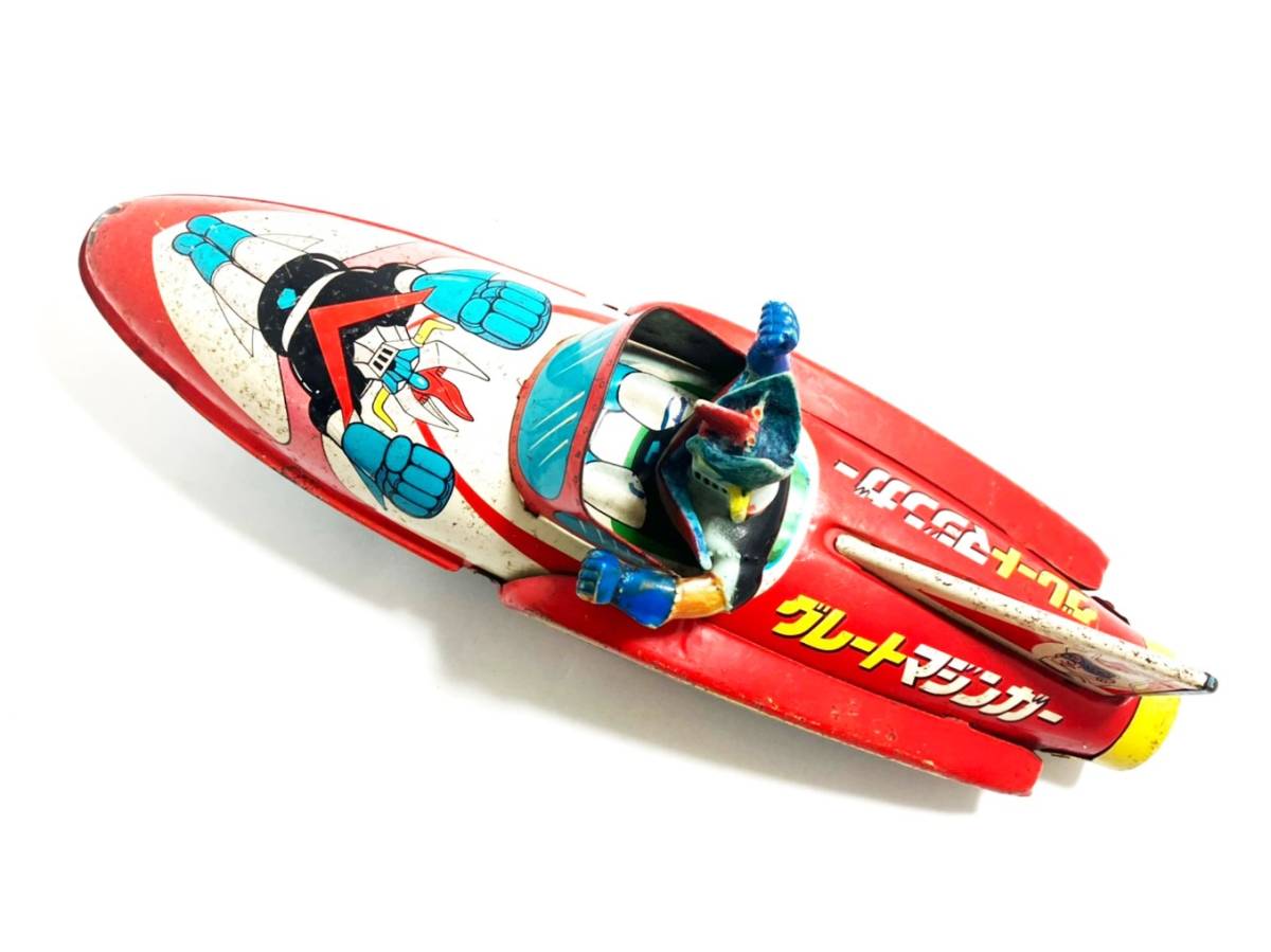 □【ジャンク品】マスダヤ グレートマジンガー ブリキ ロケット