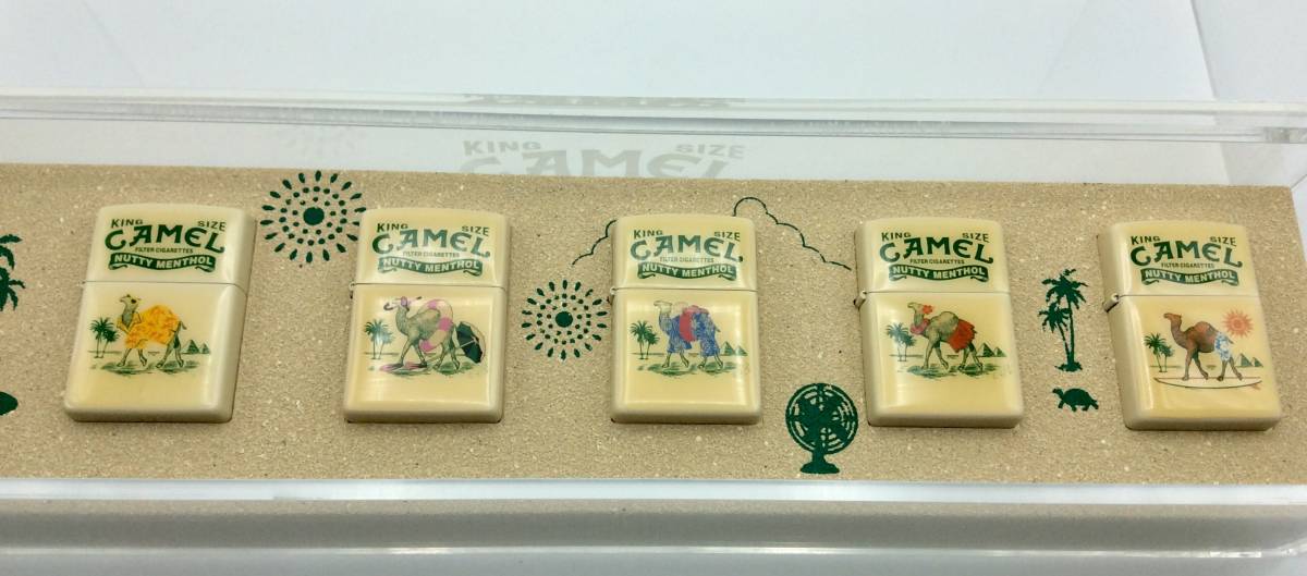 S155△【火花確認済み】ZIPPO CAMEL KING SIZE NUTTY MENTHOL