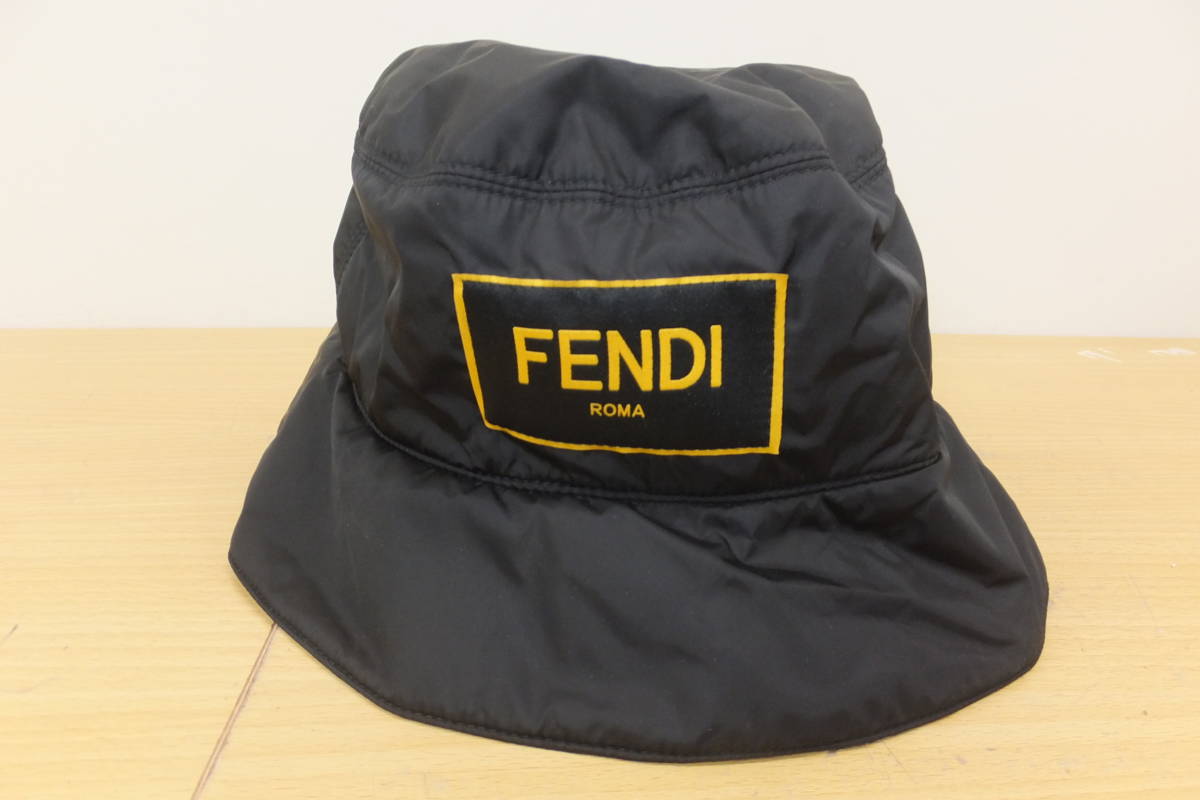 フェンディ FENDI バケットハット バケット 帽子 ズッカ柄 FENDI