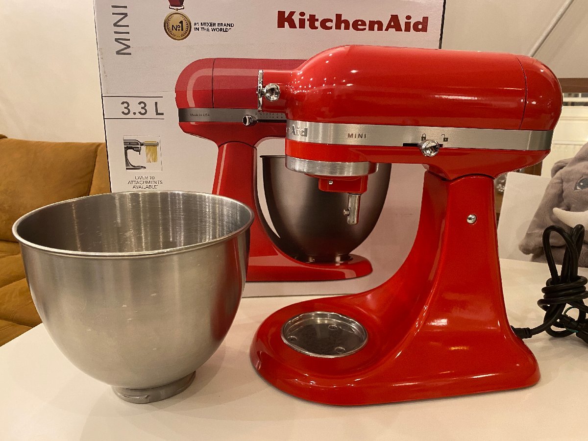 スタンドミキサー KitchenAidキッチンエイド 9KSM3311XHT ホットソース 