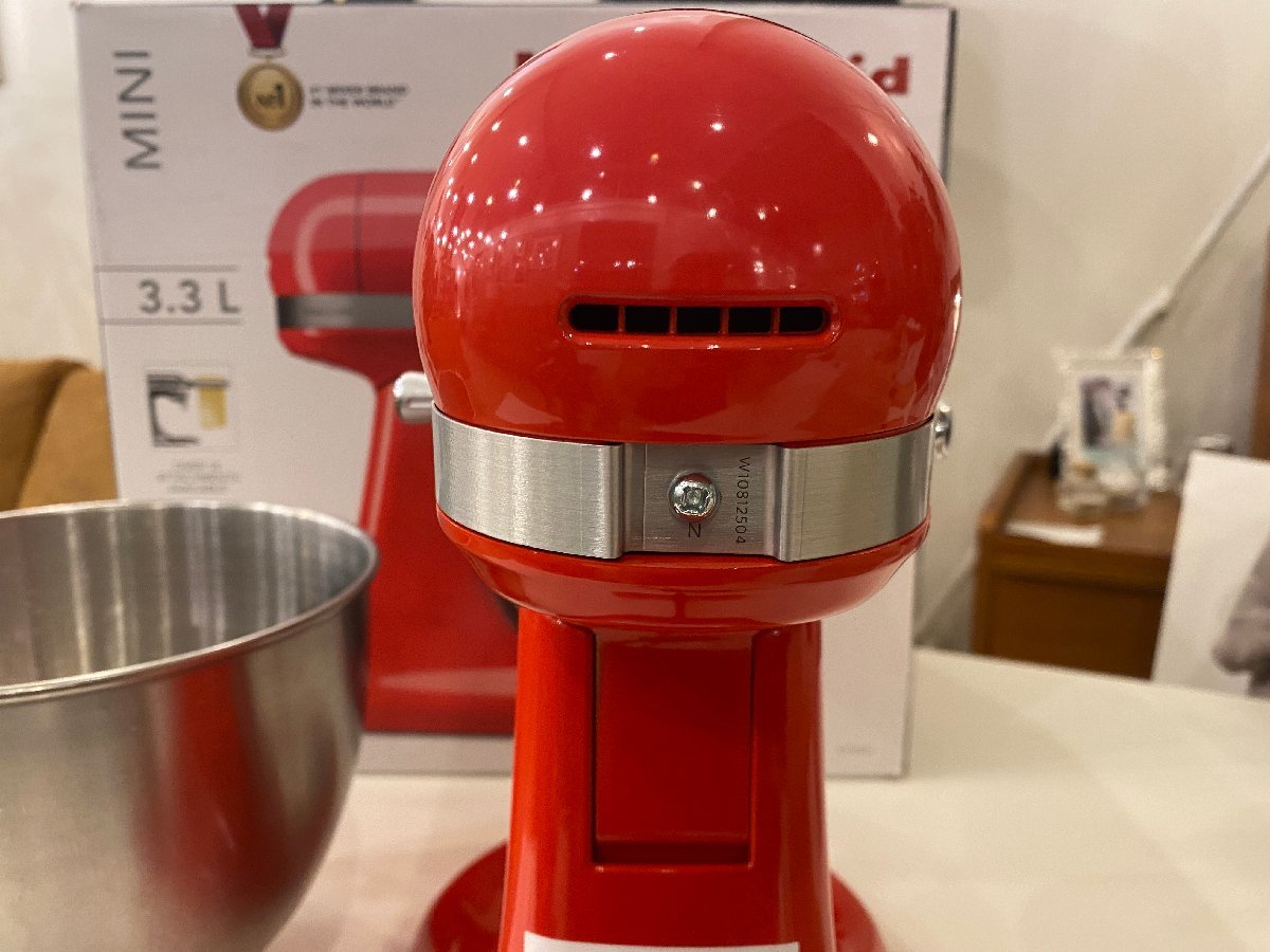 スタンドミキサー KitchenAidキッチンエイド 9KSM3311XHT ホットソース 
