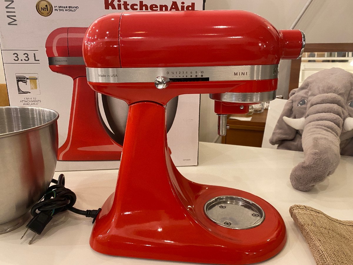 スタンドミキサー KitchenAidキッチンエイド 9KSM3311XHT ホットソース 