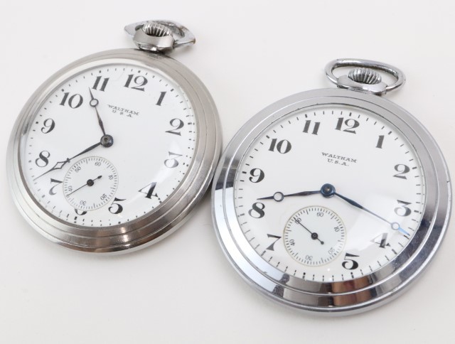 J501 ウォルサム 13点セット 手巻き式 懐中時計 WALTHAM スモール