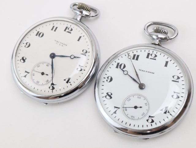 J501 ウォルサム 13点セット 手巻き式 懐中時計 WALTHAM スモール