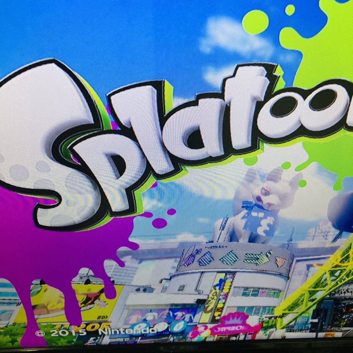 ☆1円～ 動作確認済 任天堂 WiiU スプラトゥーンセット シロ 32GB 本体