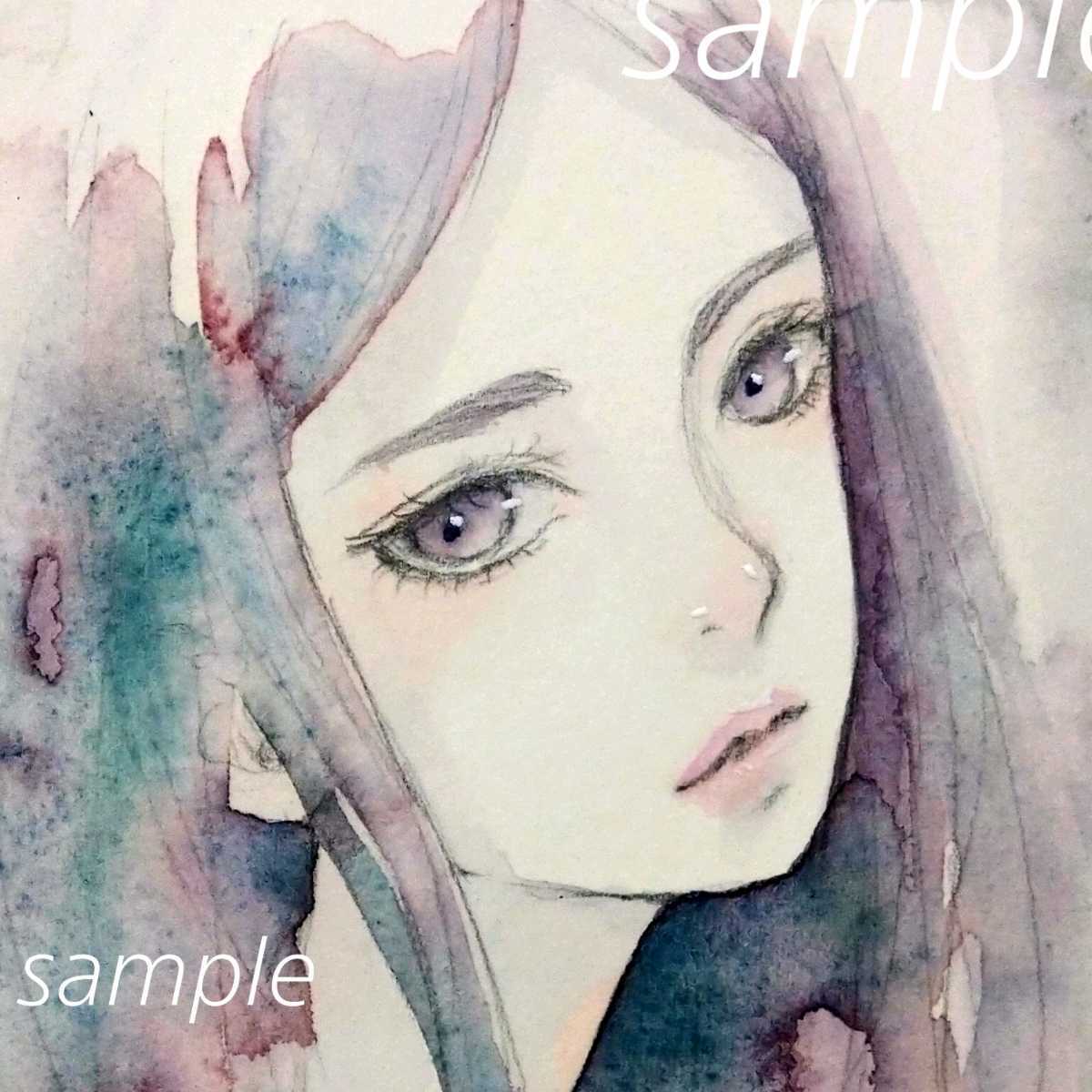 絵画 原画 手描きイラスト ドローイング 水彩画家 肉筆 【公式通販】