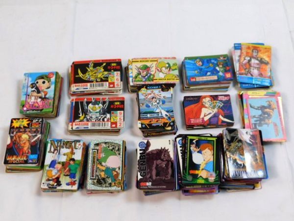 【人気SALE，大得価】 508 アニメ キャラクター カード まとめて 色々 約560枚 ドラクエ/幽遊白書/ロックマン/ヒーローカード/他 送料590円~(トレーディングカードゲーム)｜売買されたオークション情報、yahooの商品 その他
