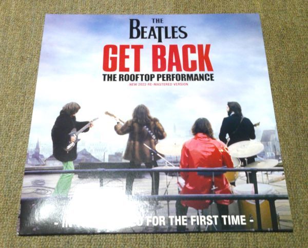 新作，HOT 輸入盤1LP：BEATLES/GET BACK THE ROOFTOP PERFORMANCE/NEW 2022 RE-MASTERED VERSION/ITRUE STEREO/クリーム マルチ カラー/ポスター/新(Beatles， The)｜売買されたオークション情報、yahooの商品情報をアーカイブ公開 - B