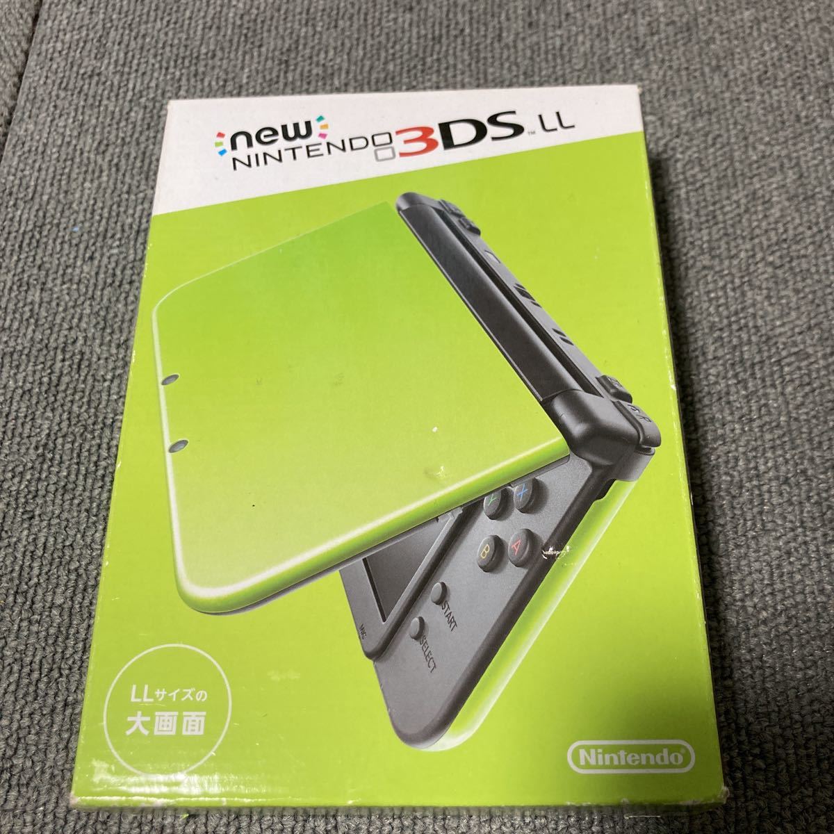 新品】New ニンテンドー3DS LL ライム×ブラック 送無 送料無料，得価 美品