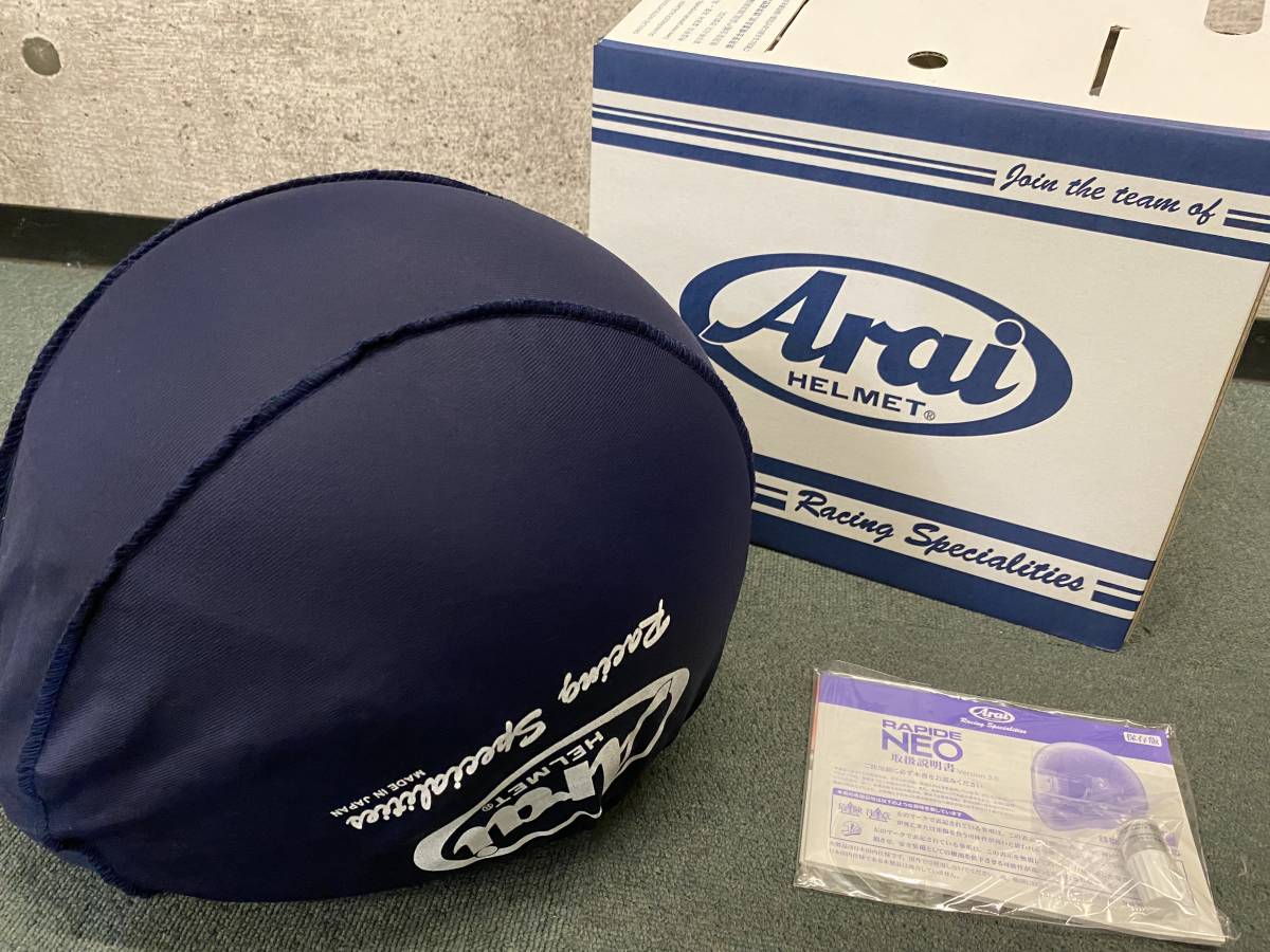 定番，人気SALE Arai RAPIDE-NEO FLAT BLACK バイク ヘルメット フルフェイス 59.60cm Lサイズ ラパイドネオ フラットブラック つや消し(Lサイズ)｜売買されたオークション情報、yahooの商品情報をアーカイブ公開 - オ フルフェイス（オンロード用）