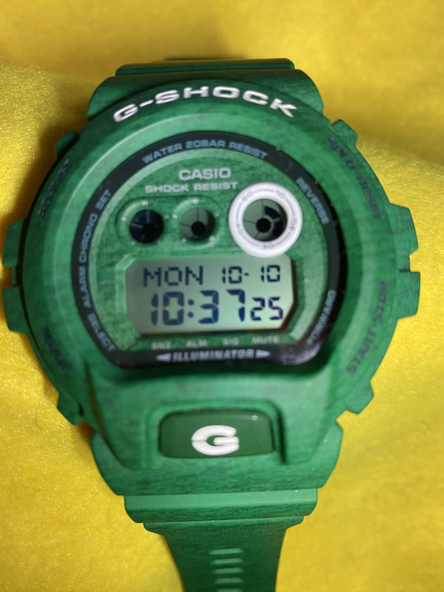 エ*)様 G-SHOCK GD-X6900HT-3JF ヘザードカラーシリーズ 美品 緑 GD-X6900HT ヘザードカラー グリーン GD-X6900HT-3JF ヘザード