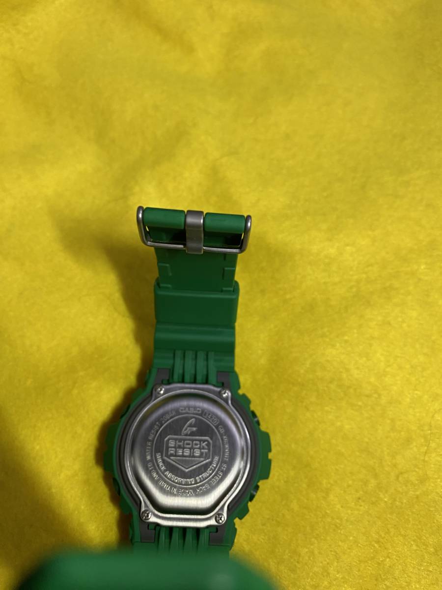 美品 緑 GD-X6900HT ヘザードカラー グリーン GD-X6900HT-3JF ヘザード
