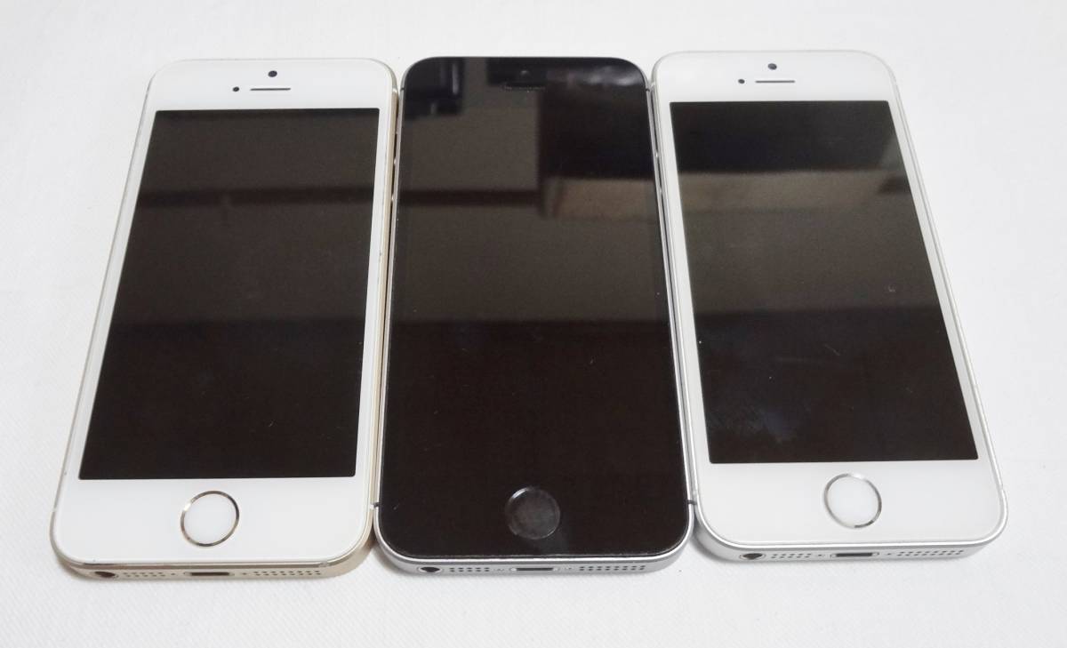 iphone SE 3台セット ジャンク APPLE ジャンク品 SIMロック解除済 SIM