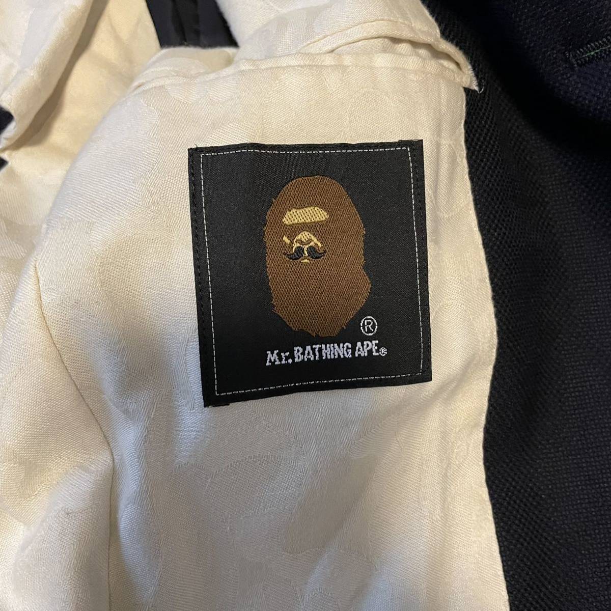 44 Mr.BATHING APE ブレザー テーラード ジャケット ア ベイシング