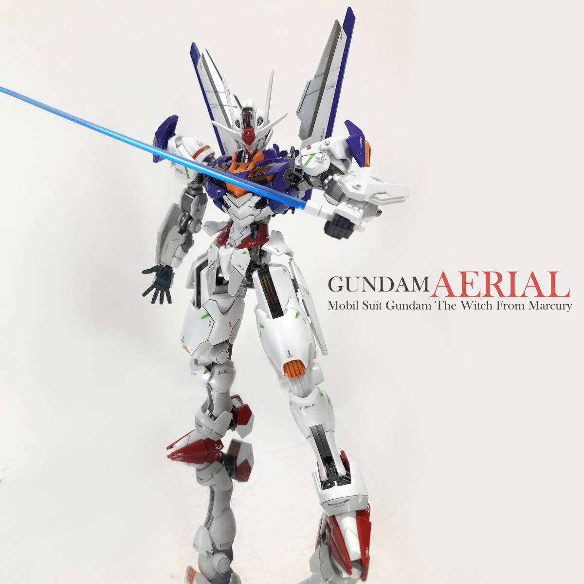 1/144 HG ガンダム エアリアル(AERIAL) 塗装済完成品　ガンプラ