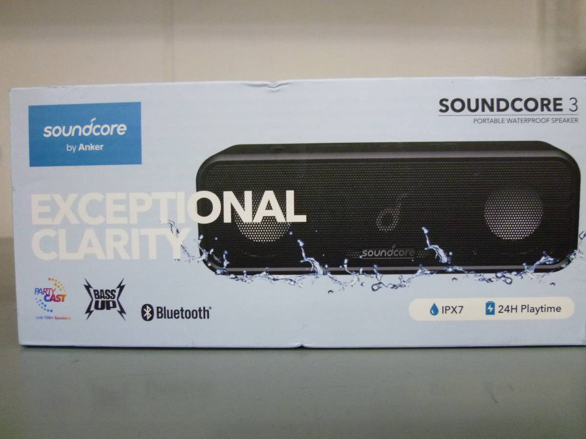 新品　Anker アンカー Soundcore 3 Bluetoothスピーカー A3117011 Soundcore | Anker ANKER (ネイビー) マイベスト