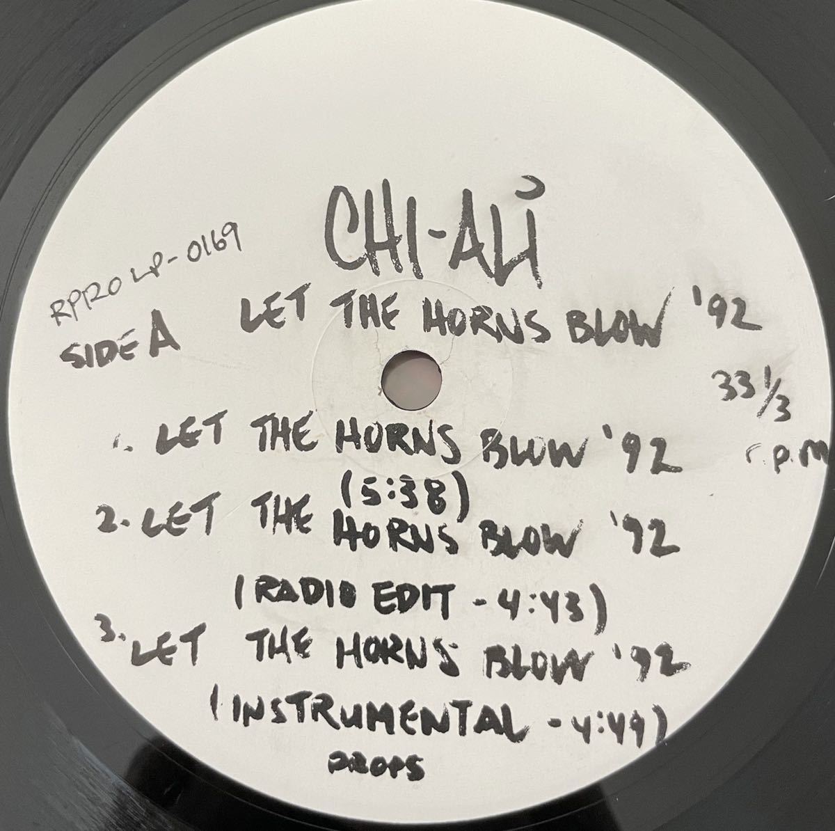送料無料，人気SALE PROMOONLY Chi-Ali Let The Horns Blow '92 / Funky Lemonade '92(ラップ、ヒップホップ)｜売買されたオークション情報、yahooの商品情報をアーカイブ公開 - オークファン ラップ、ヒップホップ